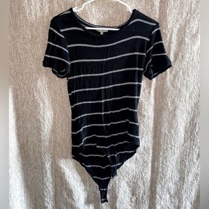 Charlotte Russe Black & White Bodysuit